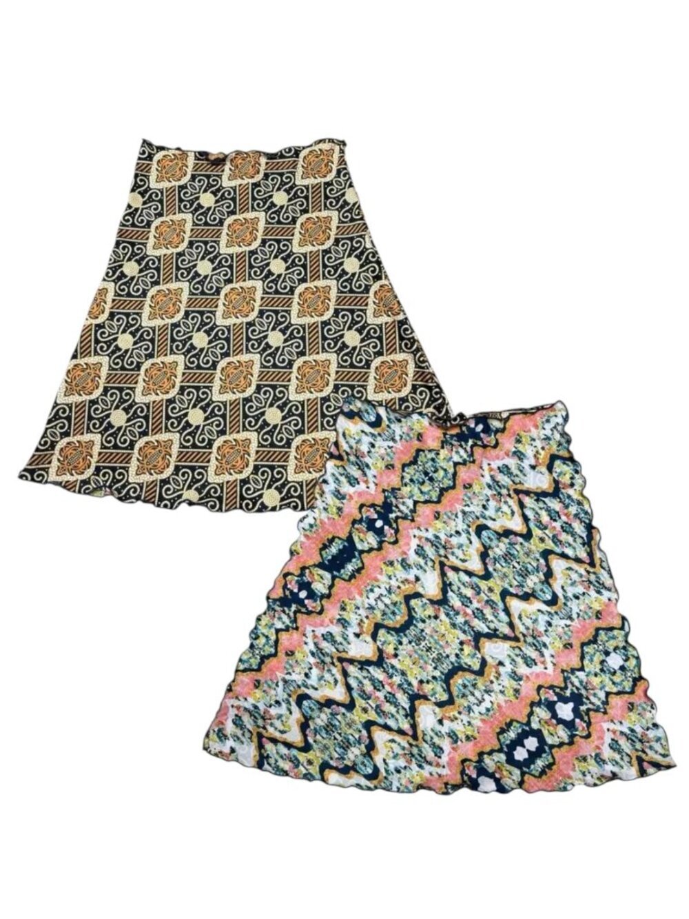Haystacks y2k 90s reversible patterned skirt Size XS